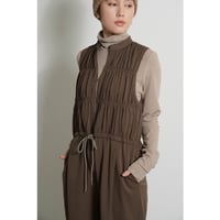 【CYAN TOKYO】ティアードスキッパーサロペット