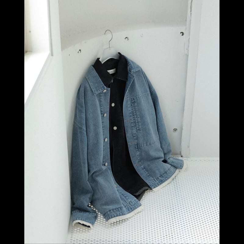 完売品　anuke Denim Work Jacket 36 アイボリー anuke 公式完売！Denim Work Jacket 36 アイボリー