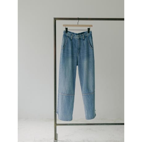 TUCK WIDE DENIM PT  ＊