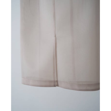 【anuke】Sheer Knit Skirt　※納期3月上旬～4月上旬