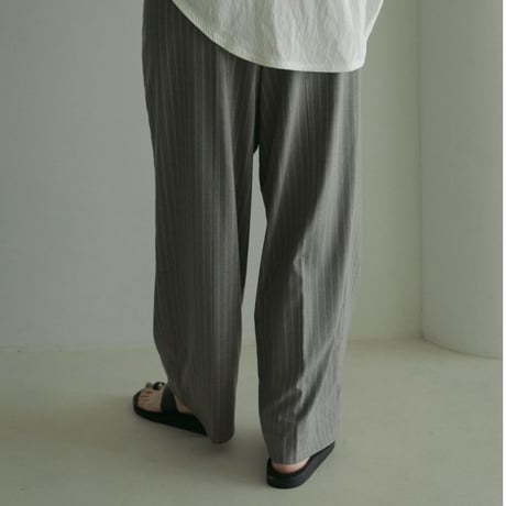 【anuke】Tuck Loose Pants　※納期4月上旬〜5月上旬