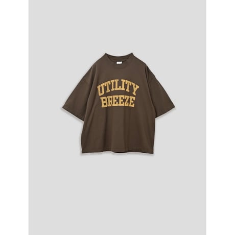 【KHA:KI】WIDE TEE -UTILITY BREEZE