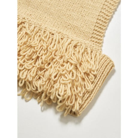 【YENN】LOOP HAND KNIT VEST