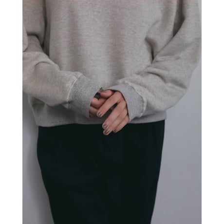 【anuke】Soft Sweat Tops　※納期11月上旬～12月上旬