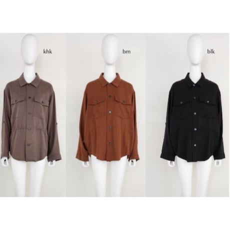 【Boutique Ordinary】Wide Fatigue Shirt