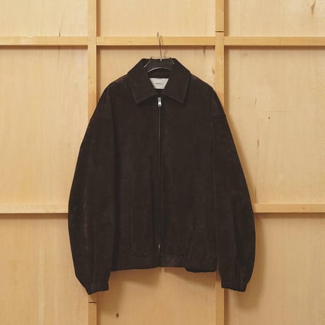 【TODAYFUL】Suede Zip Blouson　※納期9月中旬～10月中旬