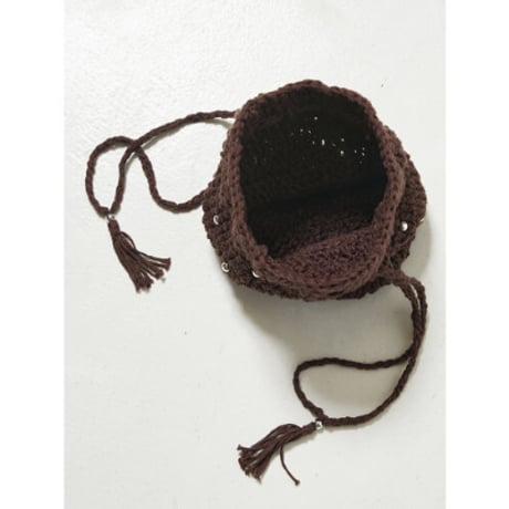【YENN】HAND KNIT POUCH