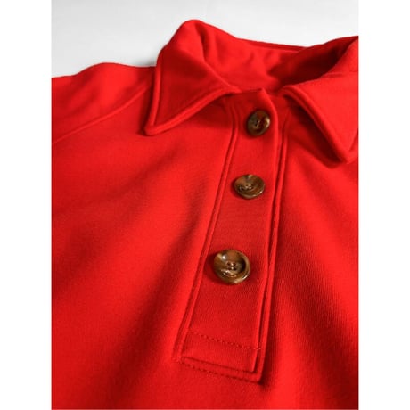 【YENN】POLO COLLAR SWEATSHIRT