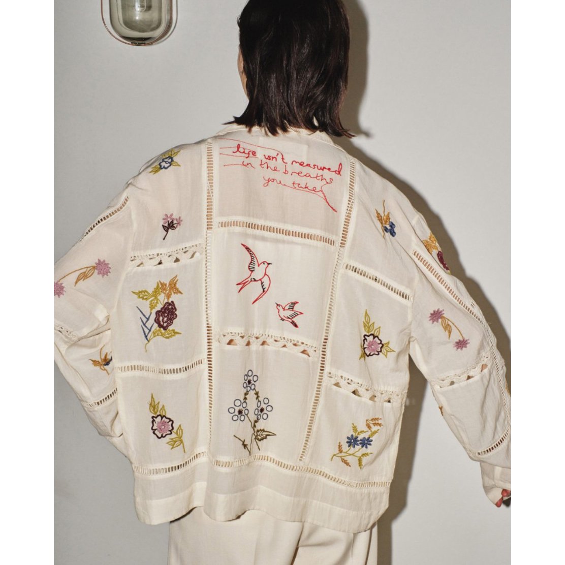 TODAYFUL】Embroidery Patchwork Shirts | selects TODAYFUL】Embroidery Patchwork Shirts | selects