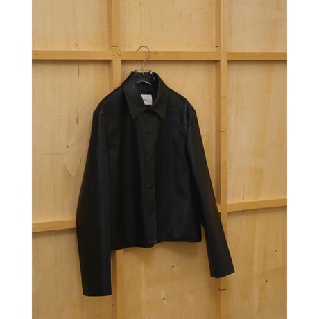 【TODAYFUL】Leather Shirts Jacket　※納期2月中旬〜3月中旬