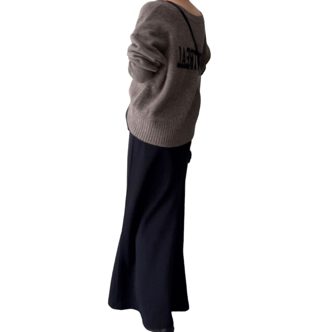 新品　　cafune double knit skirt boucle double knit skirt | cafune