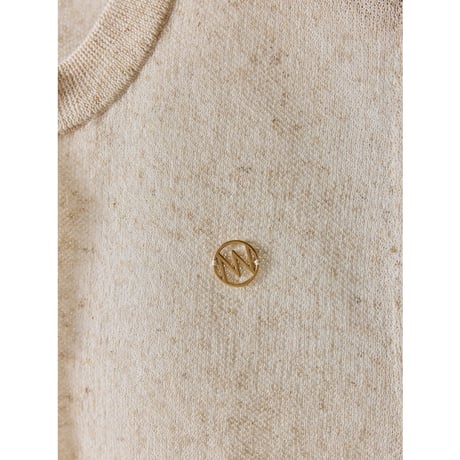 【YENN】LINEN SHEER VEST