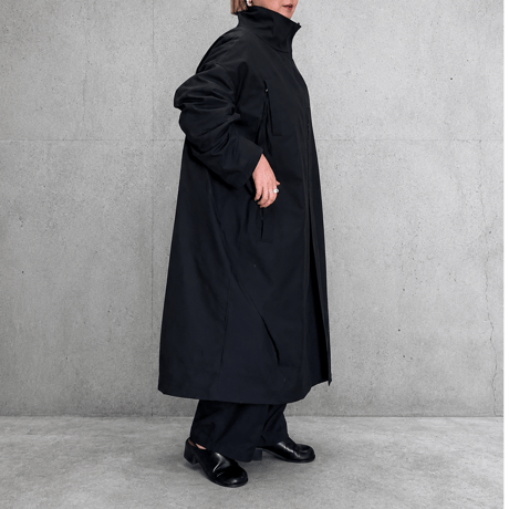 【M.U.L.】MINIMAL STAND COLLAR COAT　MULW-2023