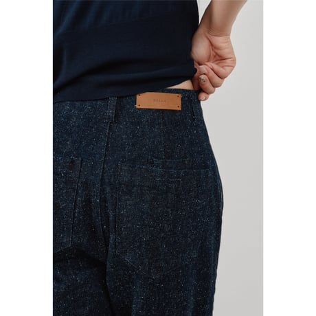【Hella】wide nep denim　※納期2月中旬〜3月中旬