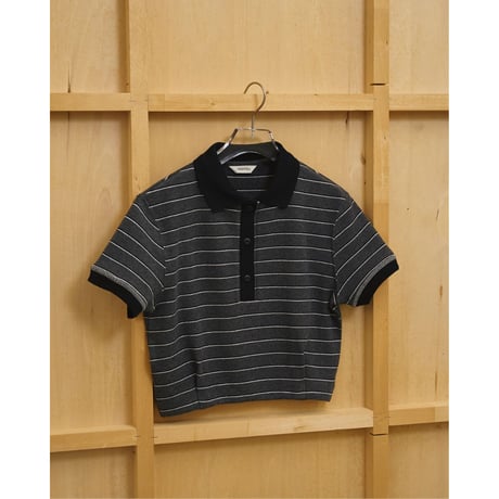 【TODAYFUL】Border Polo Tops