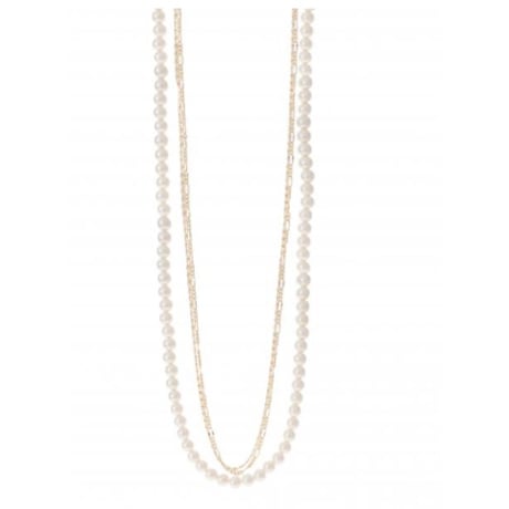 【Sea'ds mara】Layer pearl long necklace