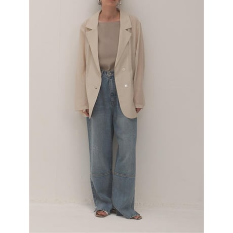 【YENN】SHEER BLAZER