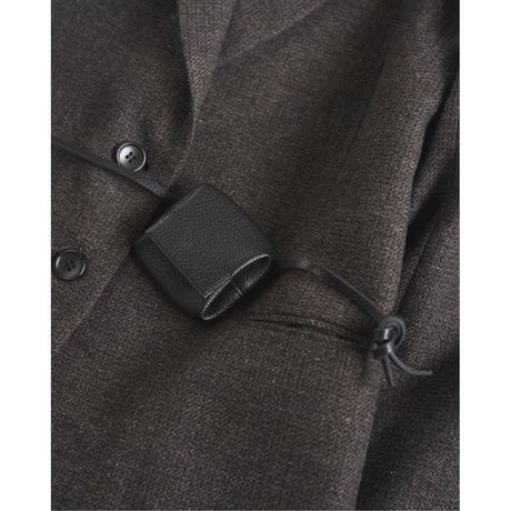 【anuke】Ecoleather Waist Pouch※9月中～10月中