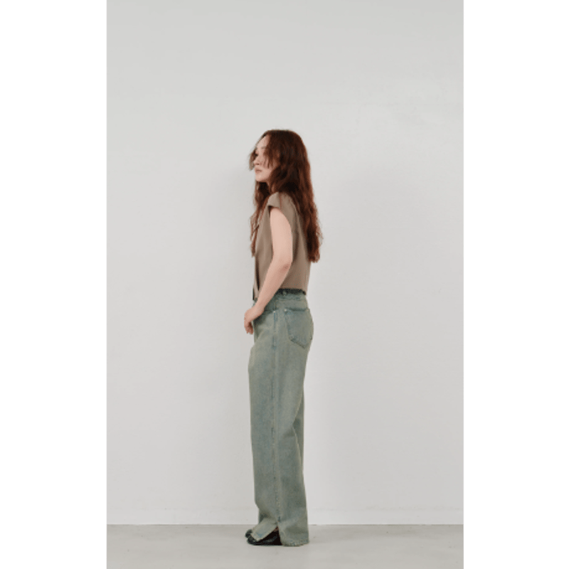 Hella】side hem slit denim ※納期4月中旬〜5月中旬 | selec