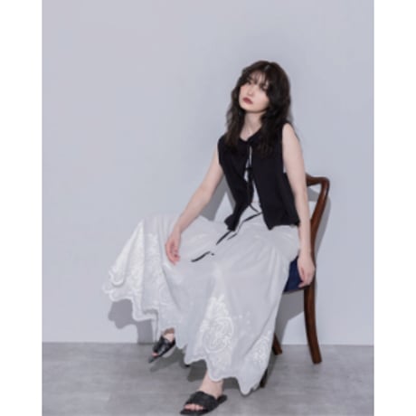 【MARGAUX VINTAGE】コットンレーススカート