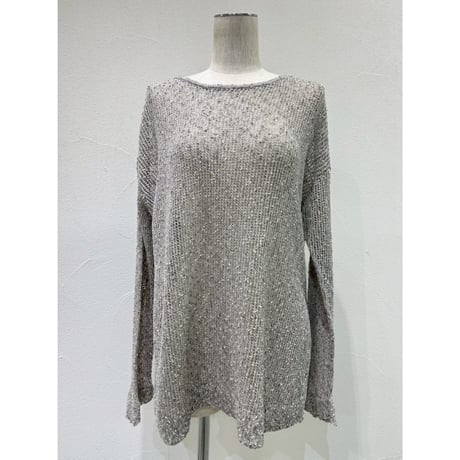 【CYAN tokyo】ネップメッシュニットTOPS