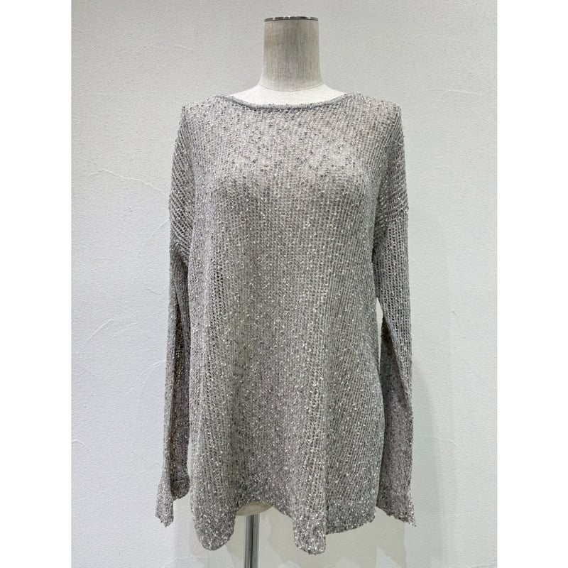 CYAN tokyo】ネップメッシュニットTOPS | selectshop kusukusu