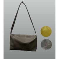 【blancle】M.LEATHER SQUARE SHORT SH