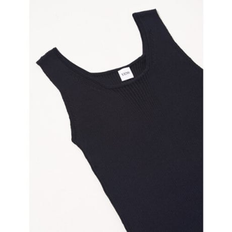 【YENN】COTTON RIB TANKTOP