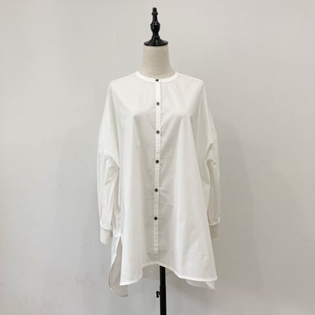 【 siro de labonte 】back  gather long shirt