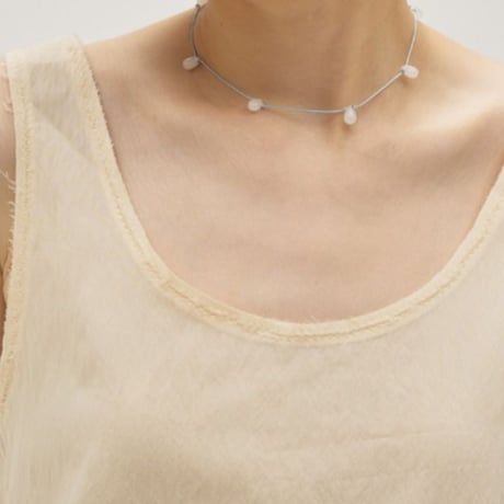 【TODAYFUL】Glass Beads Choker　※納期 5月上旬〜6月上旬