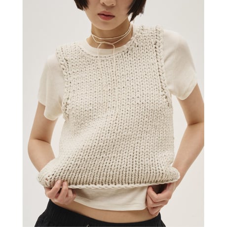 【TODAYFUL】Hand Knit Vest