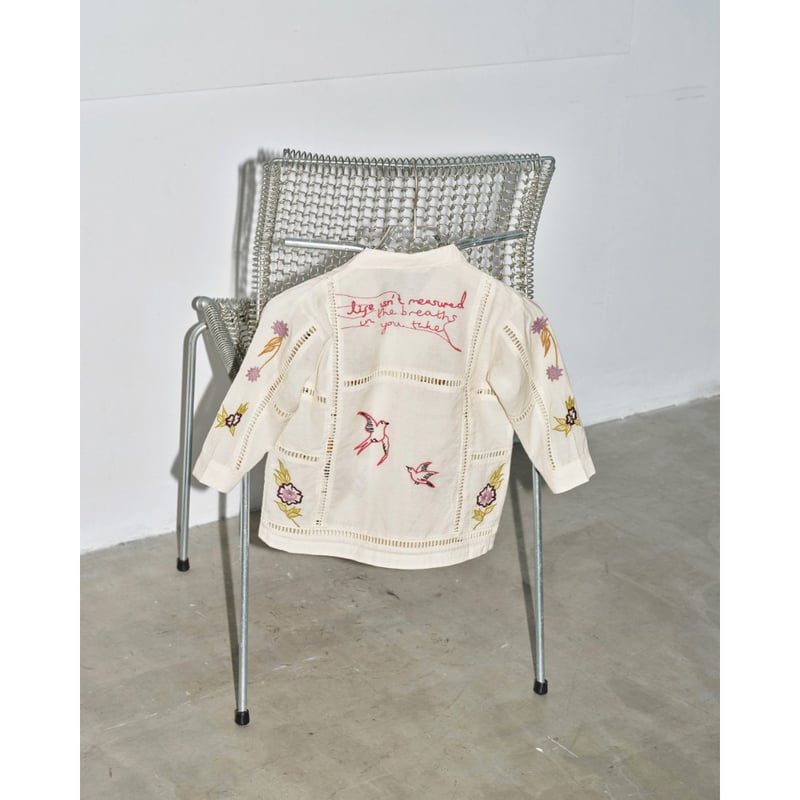 TODAYFUL】Embroidery Patchwork Shirts(KIDS) ※納期 TODAYFUL】Embroidery Patchwork Shirts(KIDS) ※納期