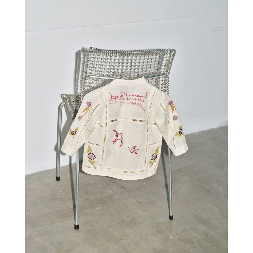 TODAYFUL】Embroidery Patchwork Shirts(KIDS) ※納期