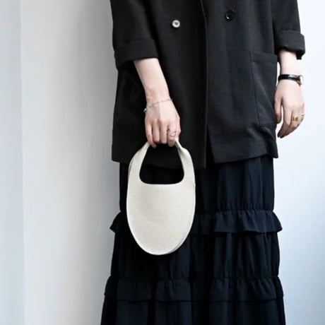 【blancle】S.LEATHER OVAL TOTE　bc1221