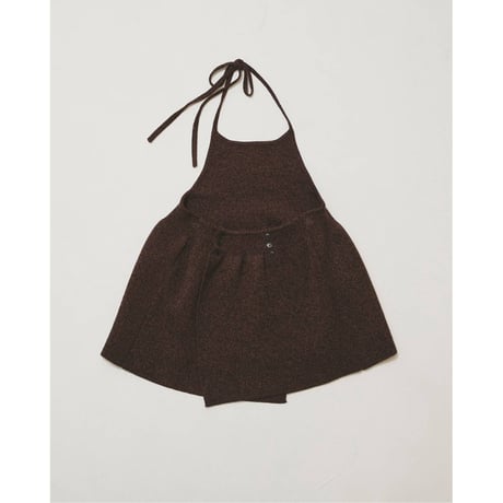 【TODAYFUL】Halterneck Peplum Knit　※納期6月中旬～7月中旬