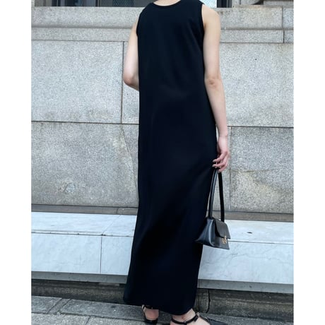 ラスト✨御予約✨【cafune】rib no sleeve onepeice