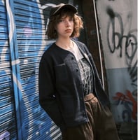 【LE MELANGE】パイピングカーディガン
