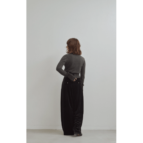 【Hella】Velour Cocoon Pants　※納期10月中旬～11月中旬