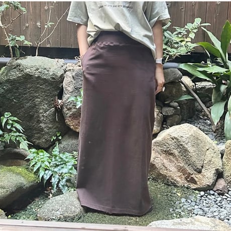 【PRIORITY】ピグメントマキシスカート