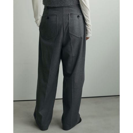 【anuke】Wool Tuck Pants※12月上～1月上