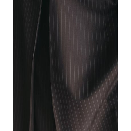 【anuke】Stripe Pleats Skirt　※納期9月上旬～10月上旬