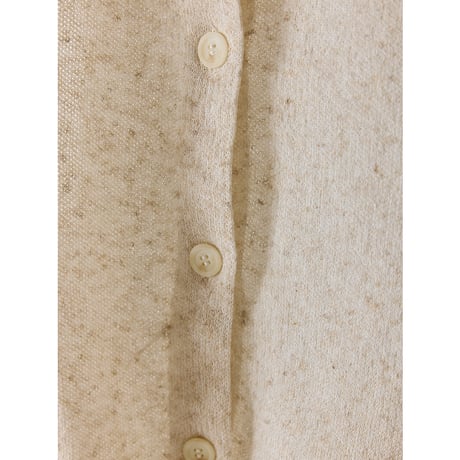【YENN】LINEN SHEER VEST