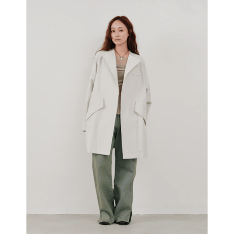 【Hella】sheltering dry half coat　※納期2月中旬〜3月中旬
