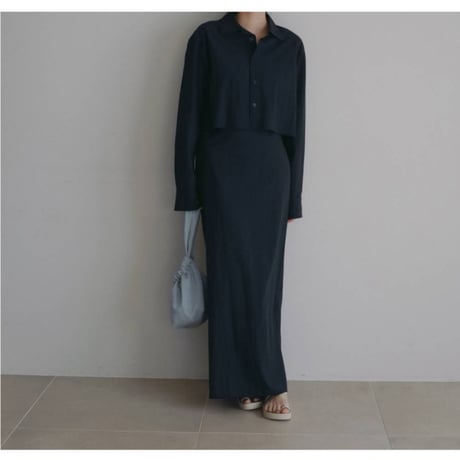 【anuke】Sheer Pencil Skirt　納期：7月上旬～8月上旬