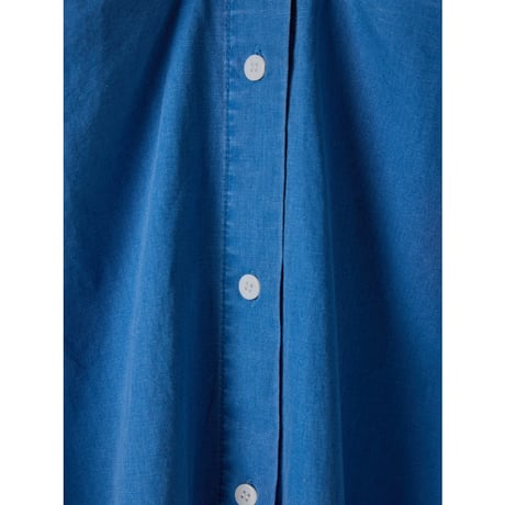 【YENN】 PIGMENT WASHED SHIRT　納期：2026年2月上旬～3月上旬