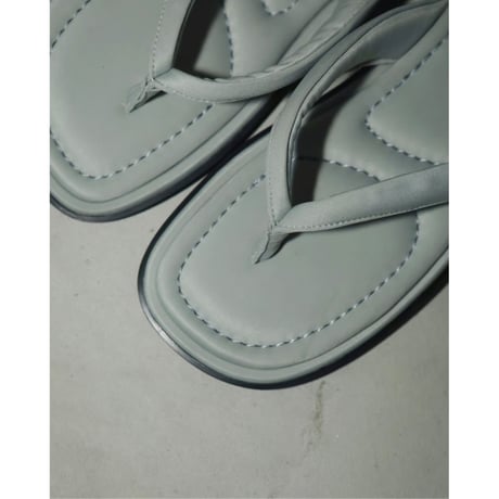 【anuke】Square Tong Sandals　※納期3月中旬～4月中旬
