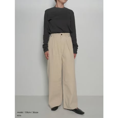 【YENN】WASHED CORDUROY PT