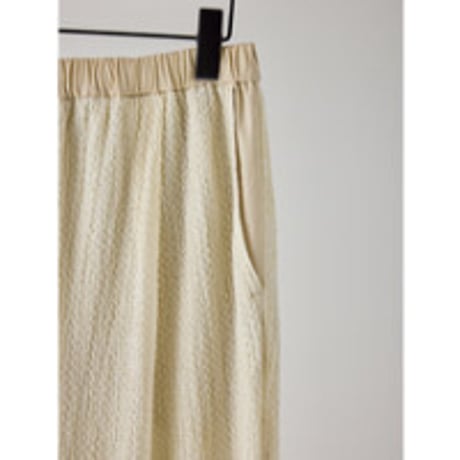 【YENN】SIDE EYELET PANTS