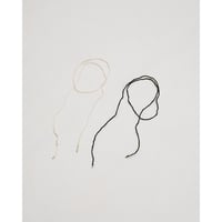【TODAYFUL】Silk Cord Choker