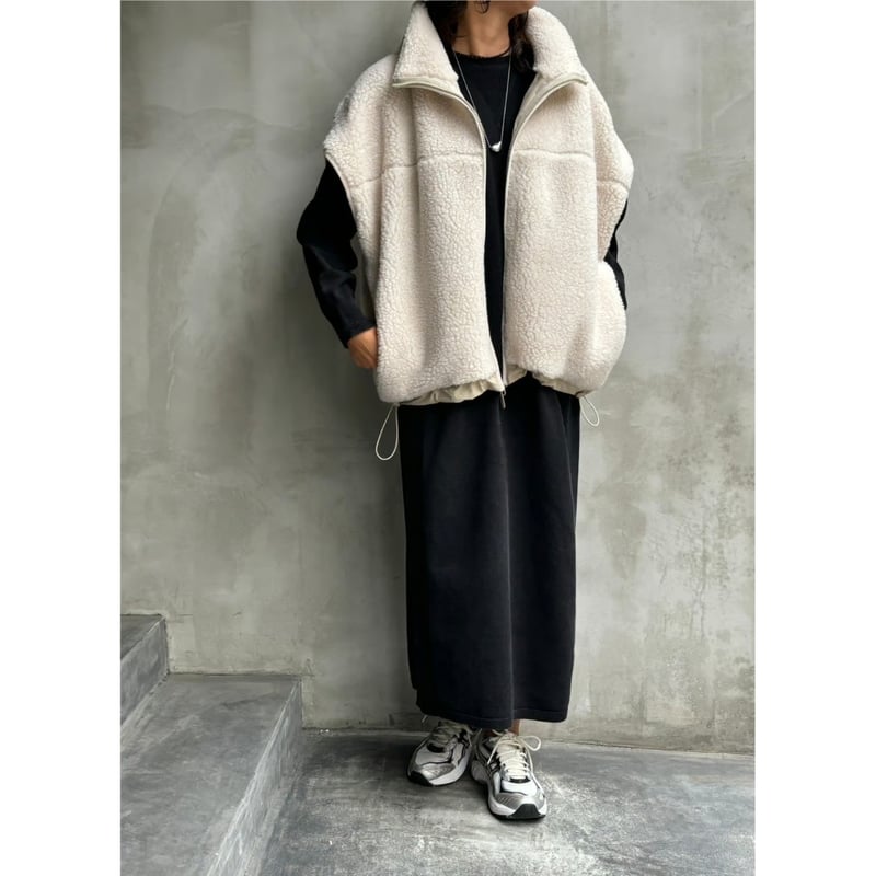 再販✨【flamingo farm】ボアベスト 155029 | selectshop kus